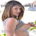 Single women Savannah